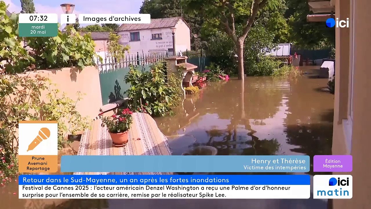 20/05/2025 - ici matin par ici Mayenne en vidéo