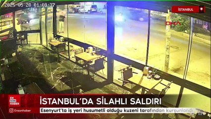 Esenyurt'ta iş yeri husumetli olduğu kuzeni tarafından kurşunlandı