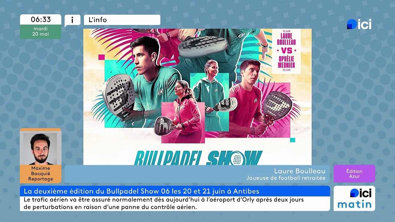 20/05/2025 - ici matin par ici Azur en vidéo