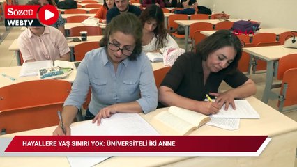 Hayallere Yaş Sınırı Yok: Üniversiteli İki Anne