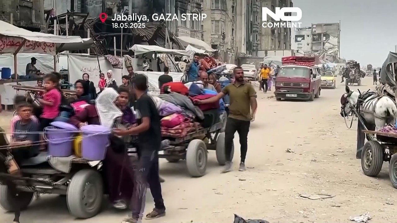 Hunderte fliehen aus Jabaliya, während Israel Bodenoffensive im Norden Gazas verstärkt