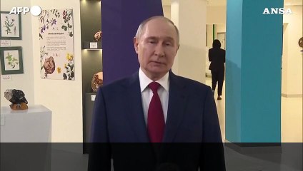 Putin: "Pronti a collaborare su un memorandum per una possibile pace"