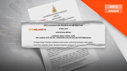 Kerajaan Selangor mula tindakan tegas kawal
