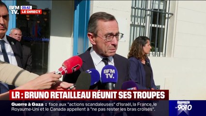 Bruno Retailleau: "L'un des premiers chantiers, c'est de redéfinir notre logiciel" politique