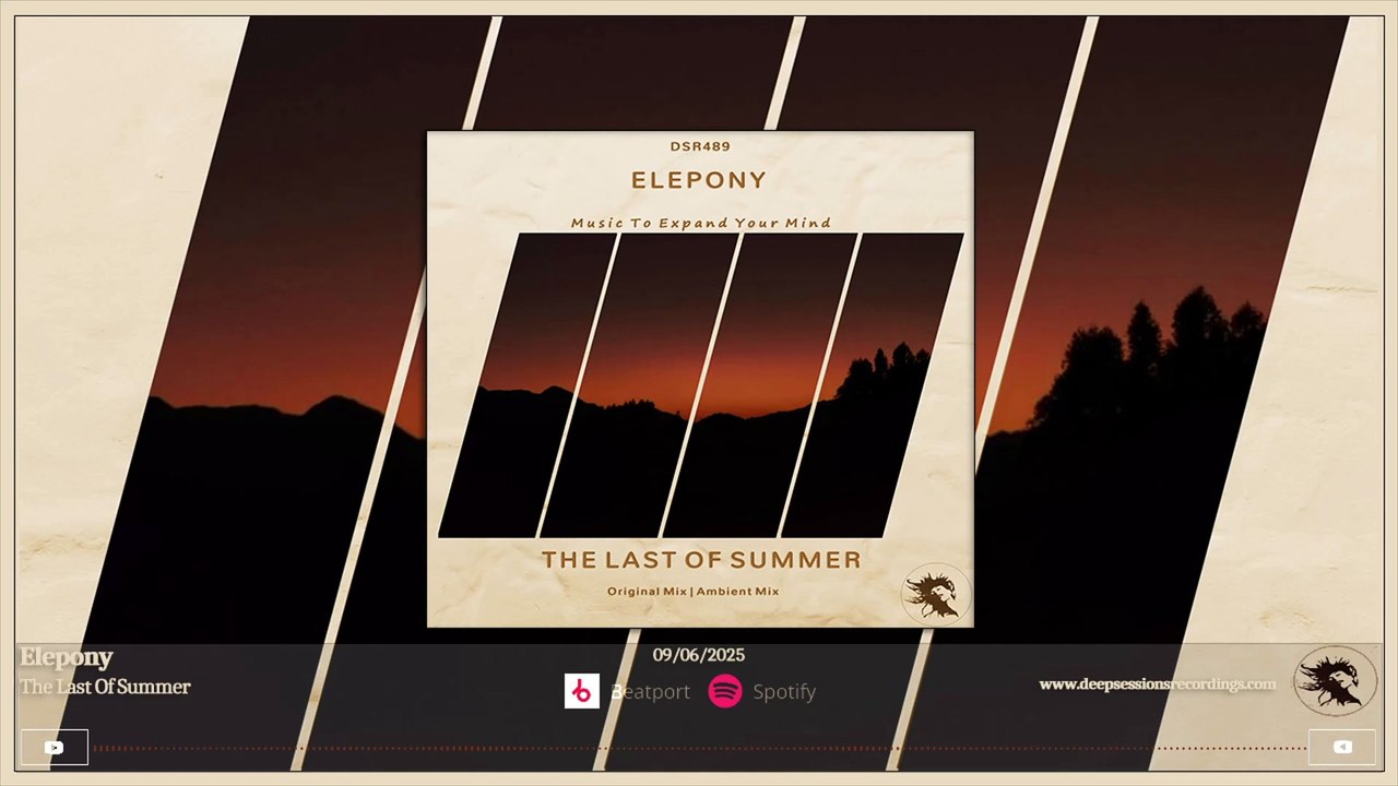 DSR489 Elepony - The Last Of Summer • Deepsessions Recordings