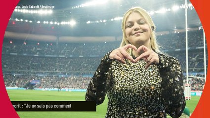 Louane s'adresse à son fiancé Florian Rossi : "Je ne sais pas comment tu as pu me supporter tout au long de cette épreuve"