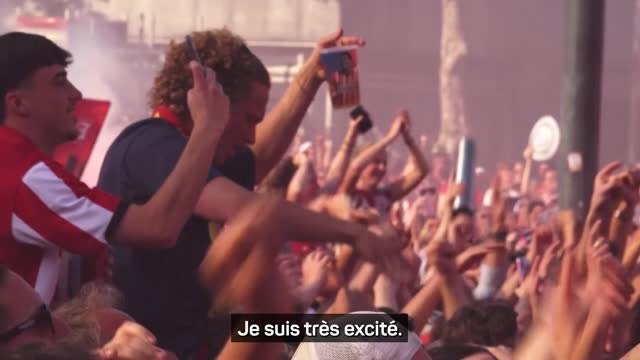 PSV - Les supporters du PSV célèbrent leur titre en Eredivisie