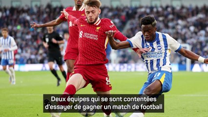 Slot fait l'éloge des buts de Brighton après la défaite