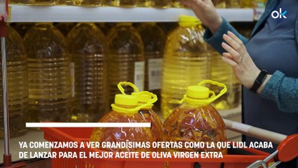 Colas en las puertas de Lidl por el aceite de oliva virgen extra: la garrafa de 3 litros tirada de precio