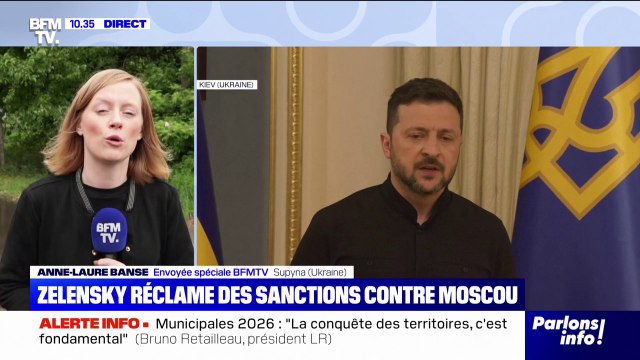 Ukraine: Volodymyr Zelensky demande des sanctions plus sévères contre Moscou pour pousser la Russie vers une paix réelle