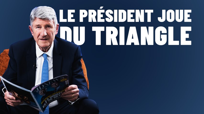 Ref:x9jtk8c Philippe de Villiers : «Le président joue du triangle»