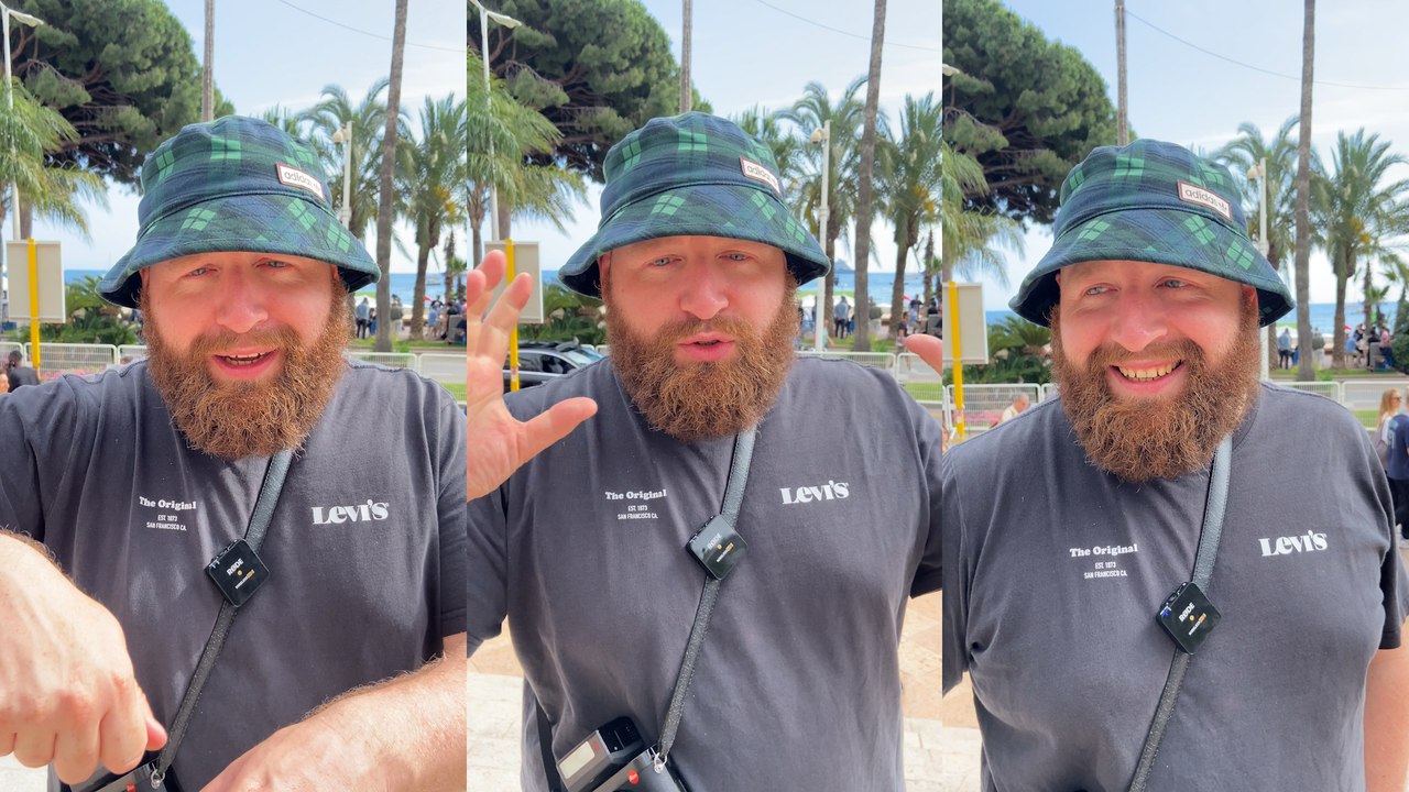 A Cannes, Boby a pris la photo d'Arnold Schwarzenegger dont il n'osait même pas rêver