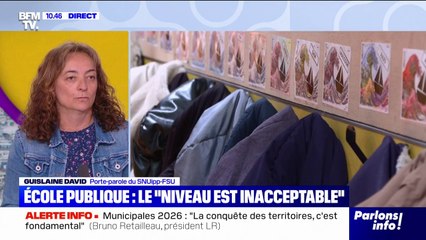 Rapport sur l'école primaire: "Les écarts se creusent entre les élèves les plus en difficultés, issus des milieux populaires, et les élèves favorisés", affirme Guislaine David (SNUpp-FSU)
