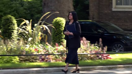 Ministers arrive in 10 Downing Street for a Cabinet meeting