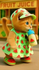 Dudi dudi dum dum🍉 🍼#shorts #cat #dudidudidam #dudidam