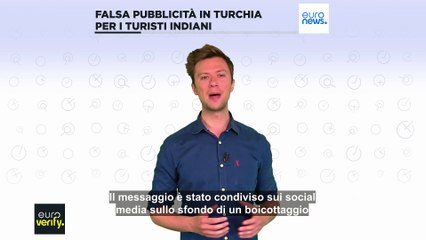 Fact-checking: Turchia, falsa pubblicità del governo invita turisti indiani a ignorare boicottaggio