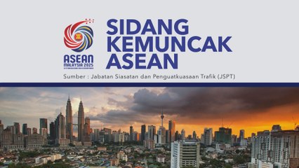 [INFOGRAFIK] Senarai Penutupan Jalan Sempena Sidang Kemuncak ASEAN 2025