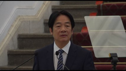 Presidente Taiwan su bilancio primo anno, tra minacce Cina e dazi Usa