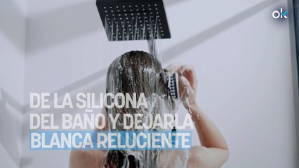 Ni vinagre ni bicarbonato: el truco infalible para eliminar el moho de la silicona del baño y dejarla blanca reluciente