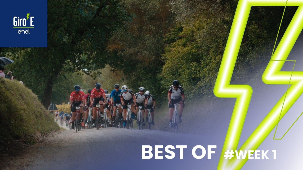 Giro-E 2025 | First week: Best Of