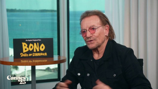 Ce film est un petit opéra, très intime Bono parle du film Stories of Surrender - Cannes 2025