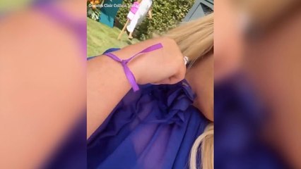 Gemma Collins shows off two stone weight loss at Chelsea Flower Show