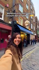 Would You Visit This Cheese Conveyer Belt in London?
