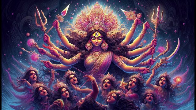 महिषासुर मर्दिनी स्तोत्रम् | Ayi Giri Nandini | Powerful Durga Stuti | Full Sanskrit Lyrics #durgastotram #navratrispecial