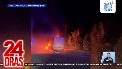 Truck, biglang nagliyab | 24 Oras