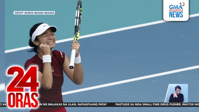 Pinay Tennis Superstar Alex Eala, umakyat na sa No. 69 sa WTA rankings | 24 Oras