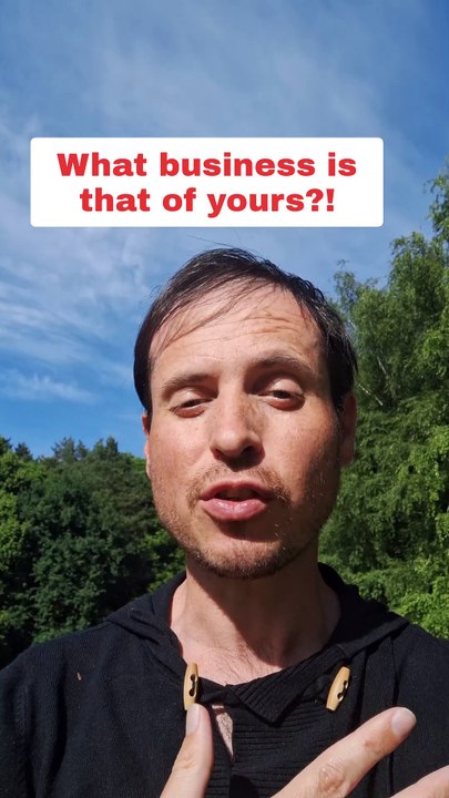 De Quoi Je Me Mêle ! (En Anglais ?)