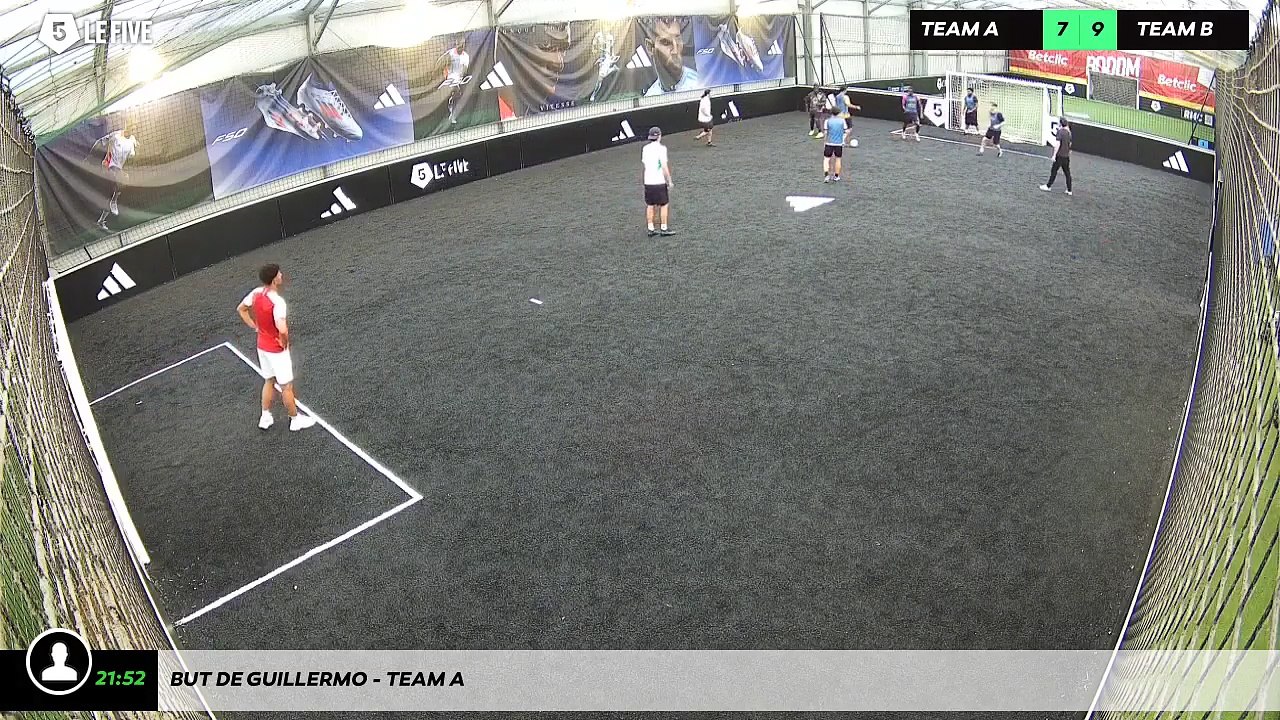 But de Guillermo - Team A
