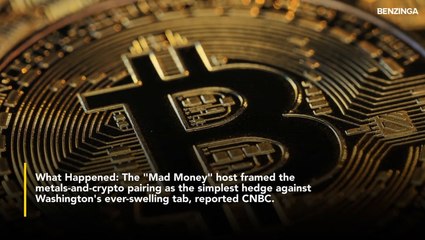 Jim Cramer Recommends Bitcoin As A Hedge For Investors Rattled By Moody's Downgrade But Says, 'Fear Is What Must Be Tamed'