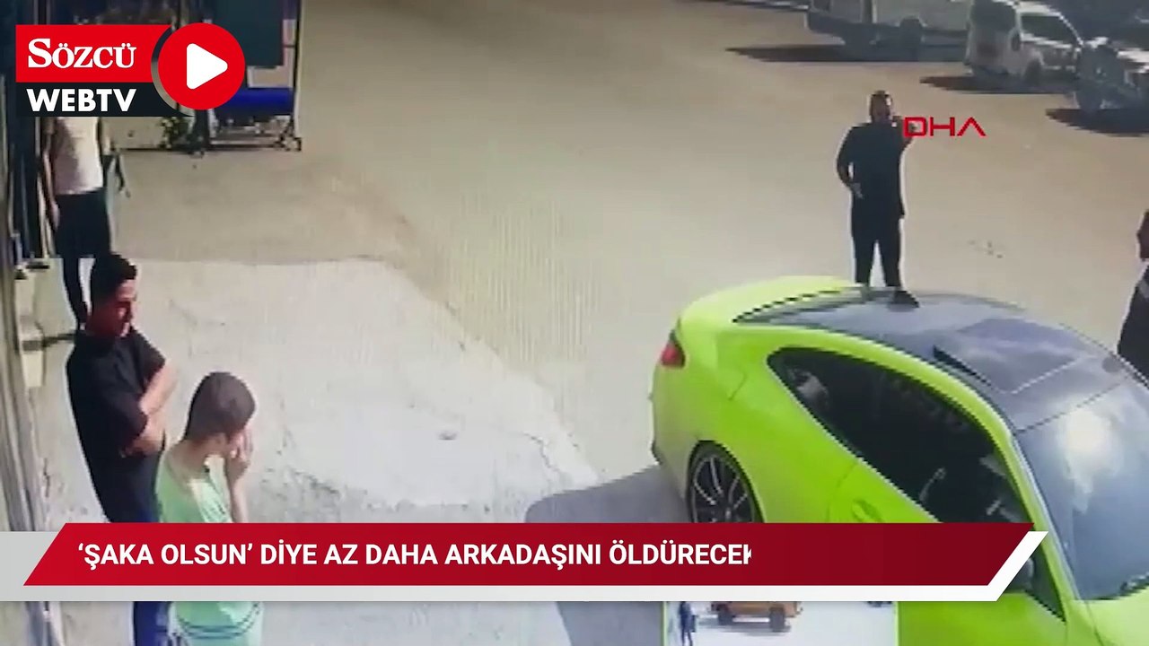 ‘Şaka olsun’ diye az daha arkadaşını öldürecekti