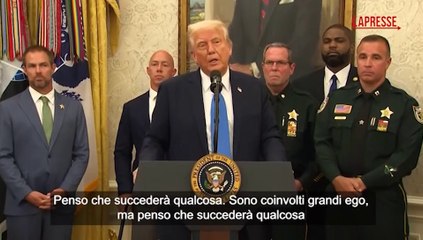 Trump dopo telefonata con Putin: "Credo che voglia fermarsi"