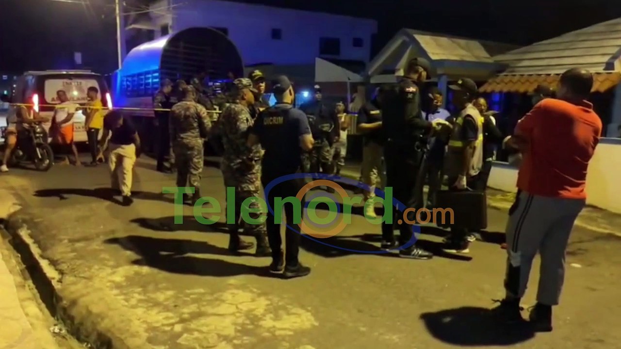 A tiros ultiman hombre en el sector Grullón de SFM