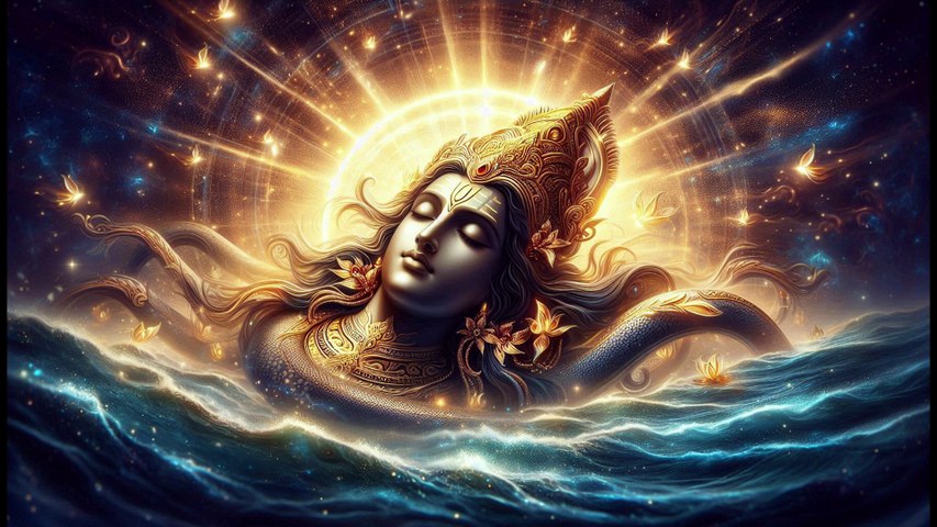 ॐ नमो नारायणाय | Peaceful Vishnu Stotra | Powerful Sanskrit Mantra for Meditation & Devotion
