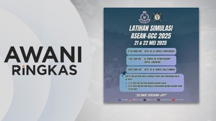 AWANI Ringkas: Latihan simulasi di laluan utama ASEAN-GCC, esok