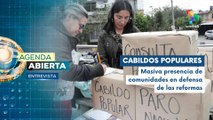 Entrevista | Cabildos populares en defensa de las reformas