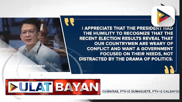 Mga bagong halal at incumbent na senador, suportado ang panawagan ni PBBM na pagtutok sa pangangailangan ng maraming Pilipino imbes na sa pulitika