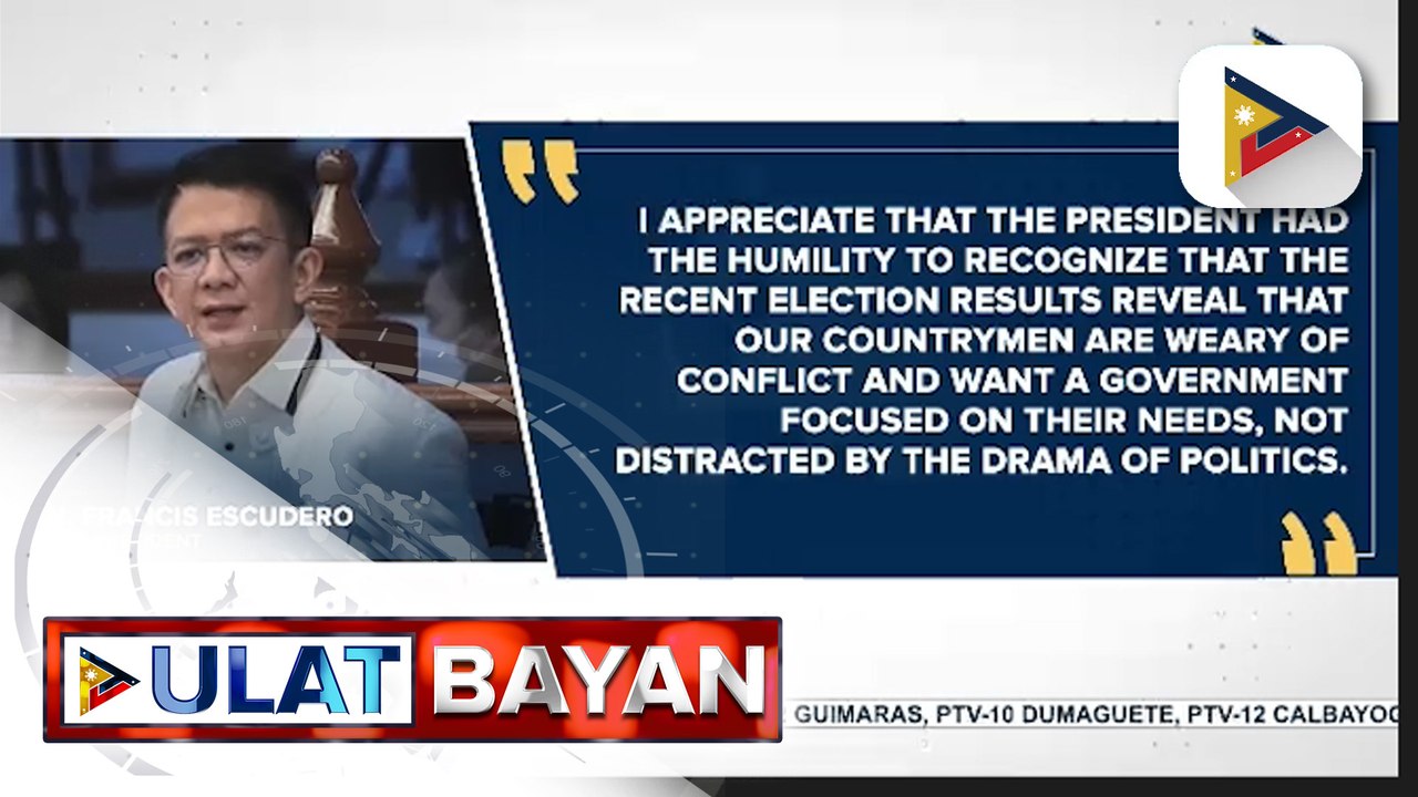 Mga bagong halal at incumbent na senador, suportado ang panawagan ni PBBM na pagtutok sa pangangailangan ng maraming Pilipino imbes na sa pulitika