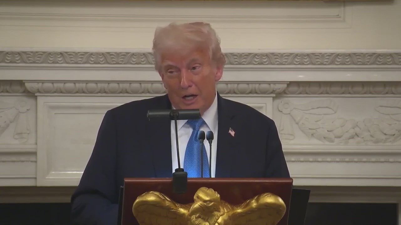 Trump’s playful speech celebrating being the lucky President for 2026 World Cup and 2028 Olympics