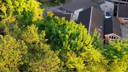 Drone shows new McDonald's drive-thru taking shape near ASDA
