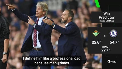 Maresca excited to take on father figure Pellegrini in Conference League final