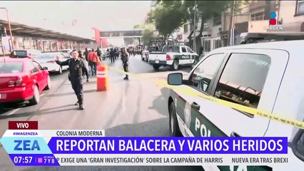 Asesinan a dos personas en Calzada de Tlalpan, frente al metro Xola