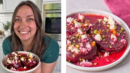 How to Make Melting Beets with Orange, Honey & Pistachios