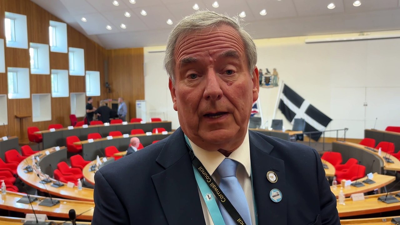 Cornwall Council first meeting - Rob Parsonage