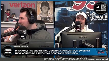 Jones & Keefe: The optics around the Don Sweeney extension don't make sense