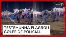 Policial dá ‘voadora’ para separar homens que trocavam socos em festa no Espírito Santo