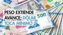 Peso extiende avance; dólar toca mínimo no visto desde octubre